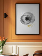 Black Gold Fluid Circles