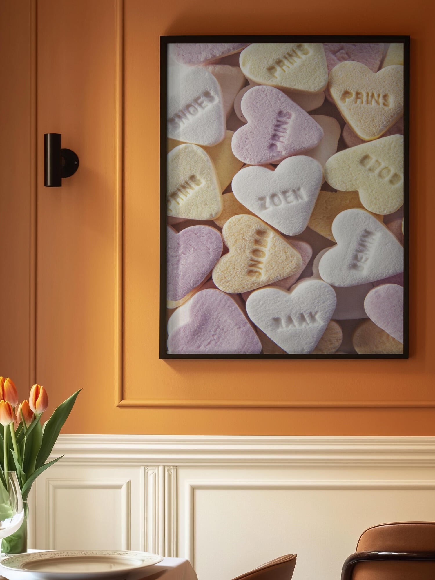Sweet Pastel Hearts
