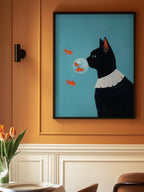 Curious Cat Goldfish Dream