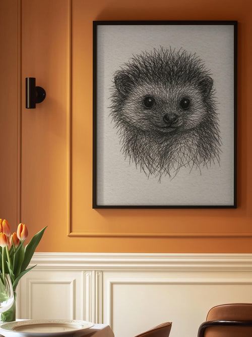 Baby Hedgehog Sketch