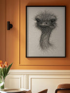 Friendly Emu Sketch