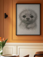 Fluffy Puppy Portrait