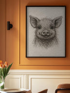 Happy Little Piglet