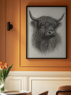 Shaggy Highland Bull