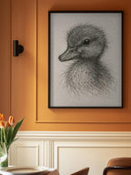 Fluffy Duckling Sketch