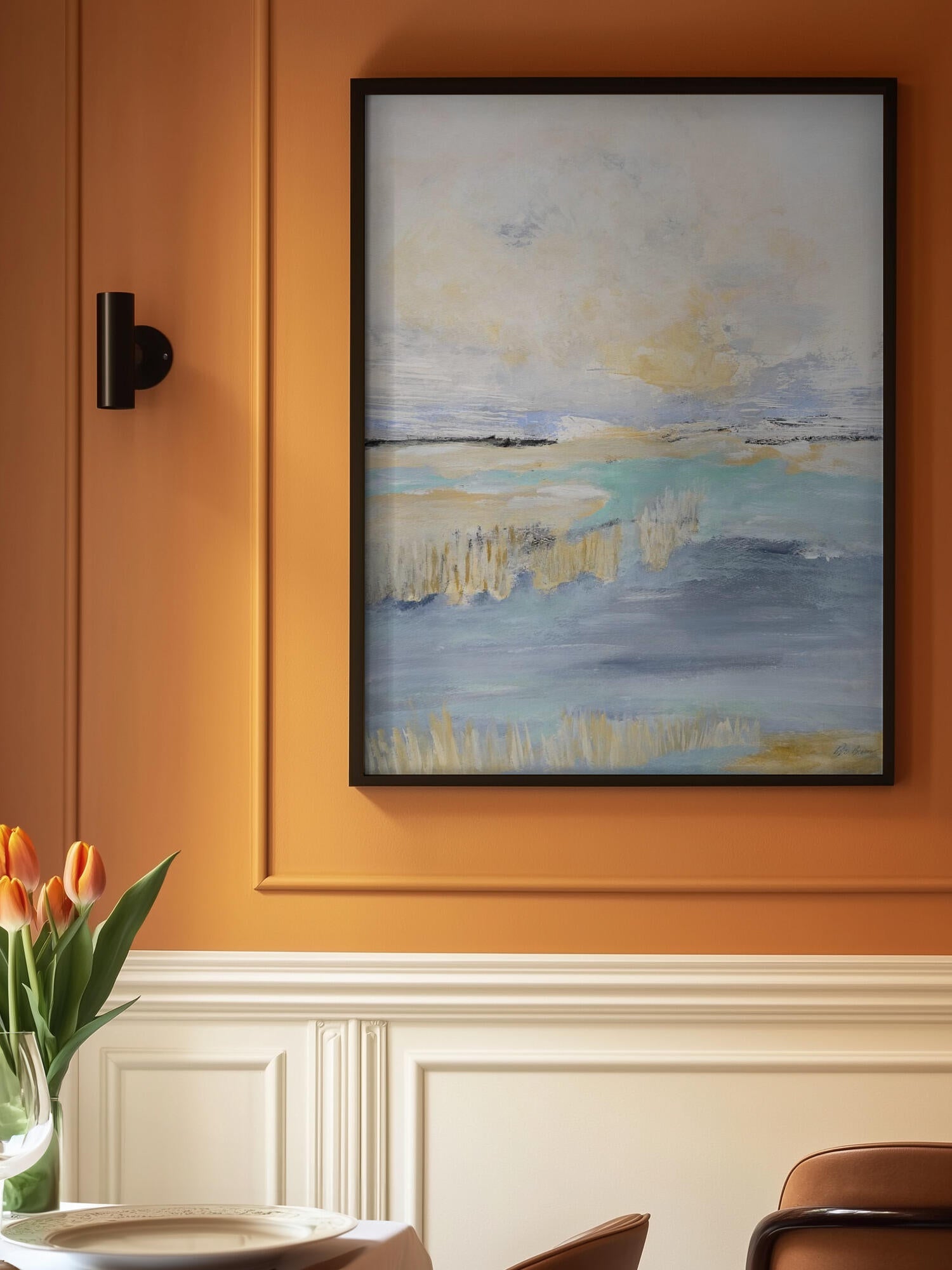 Soft Coastal Abstract
