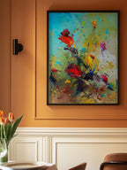 Vibrant Floral Impression