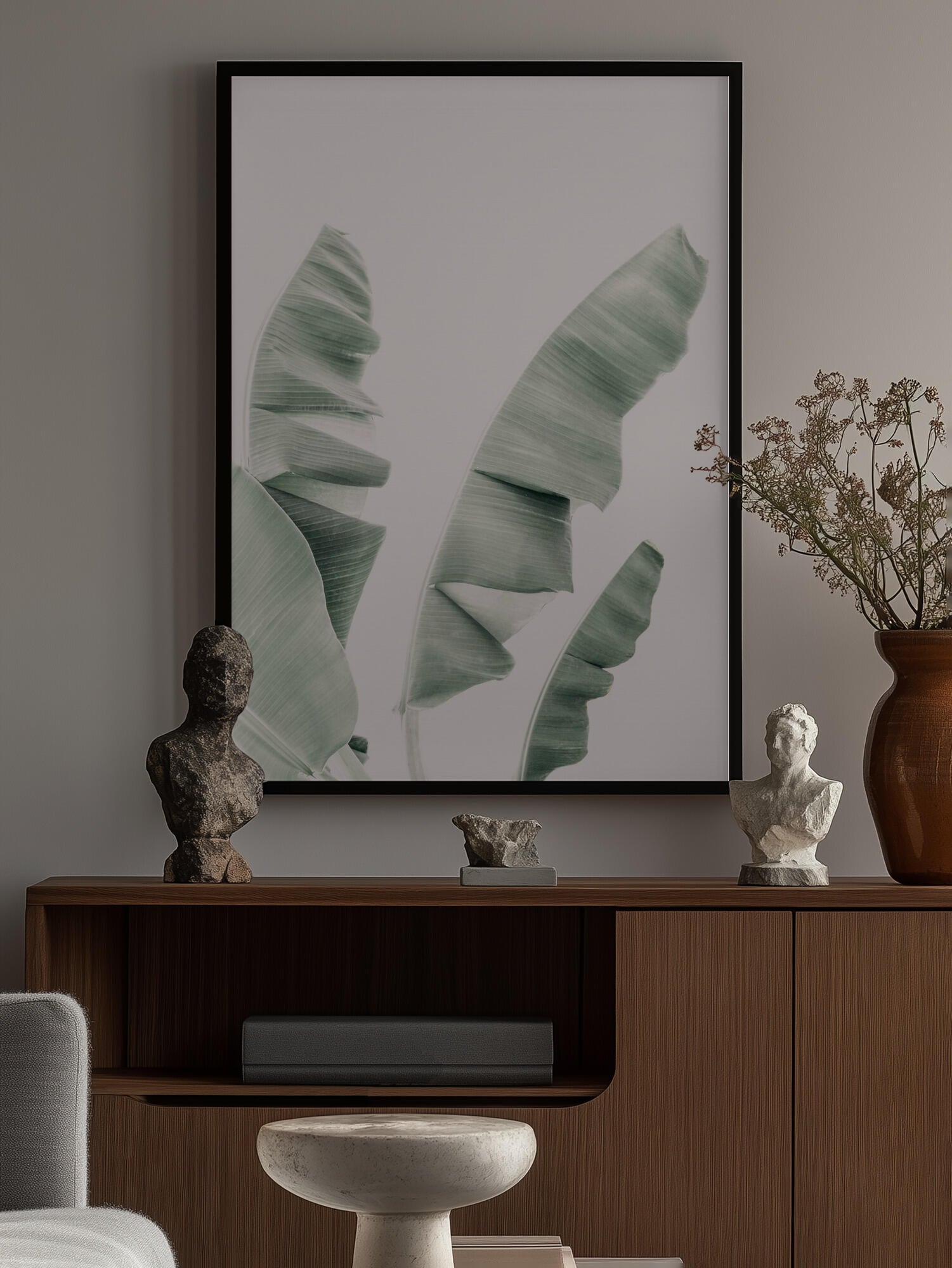 Blush Banana Leaves