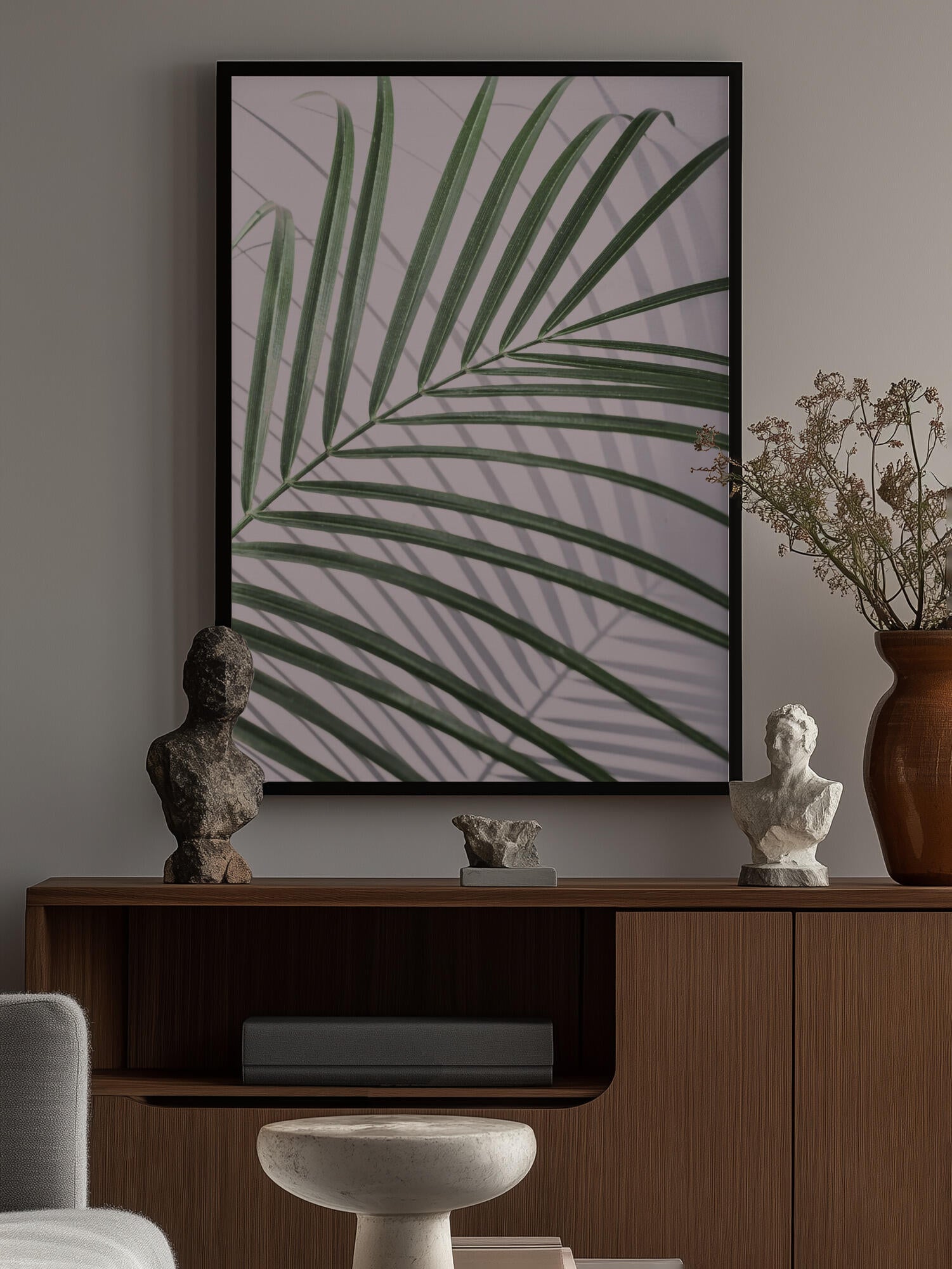 Palm Leaf Shadow