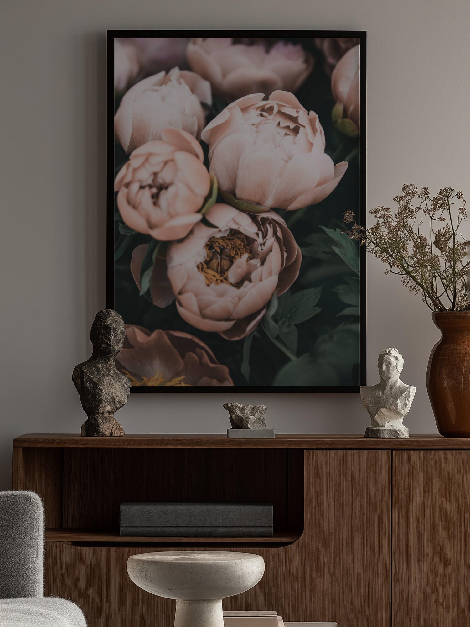 Coral Peonies