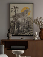 Giant Tiger In Ruins