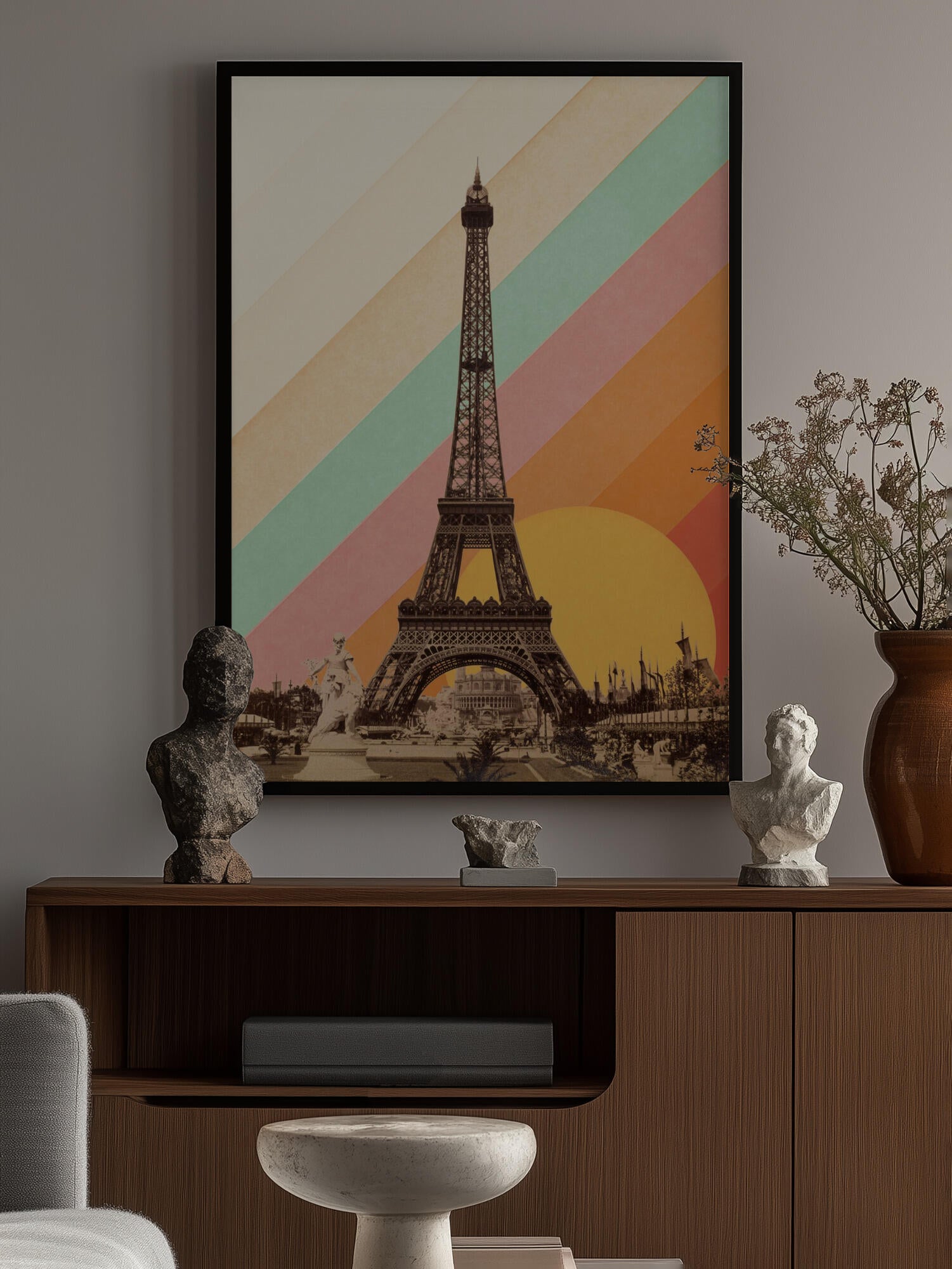 Eiffel Tower Rainbow