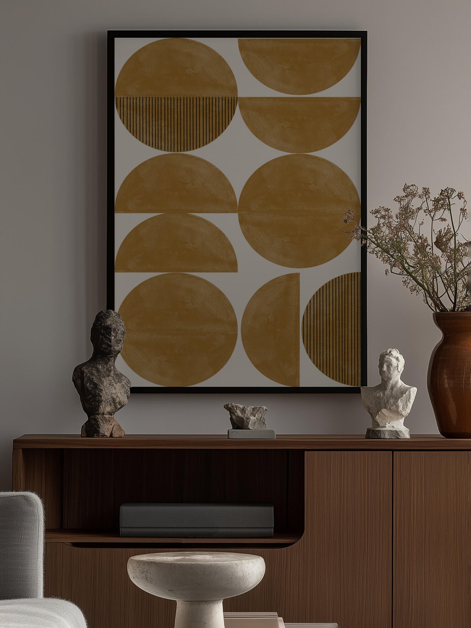 Golden Geometric Rhythm