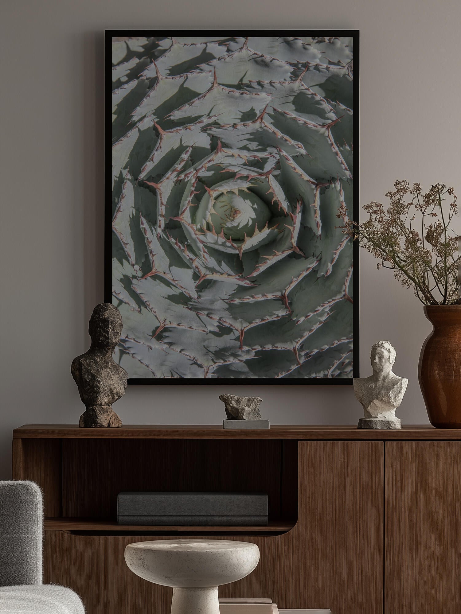 Spiral Succulent Maze