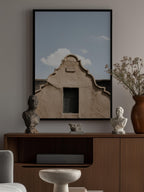 Vintage Gable With An Arched Window