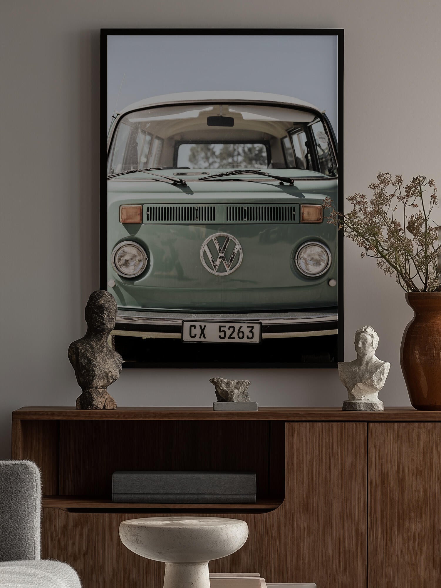 Classic Design In Soft Green Tones Cars