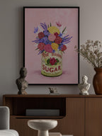 Flowers In a vintage Can