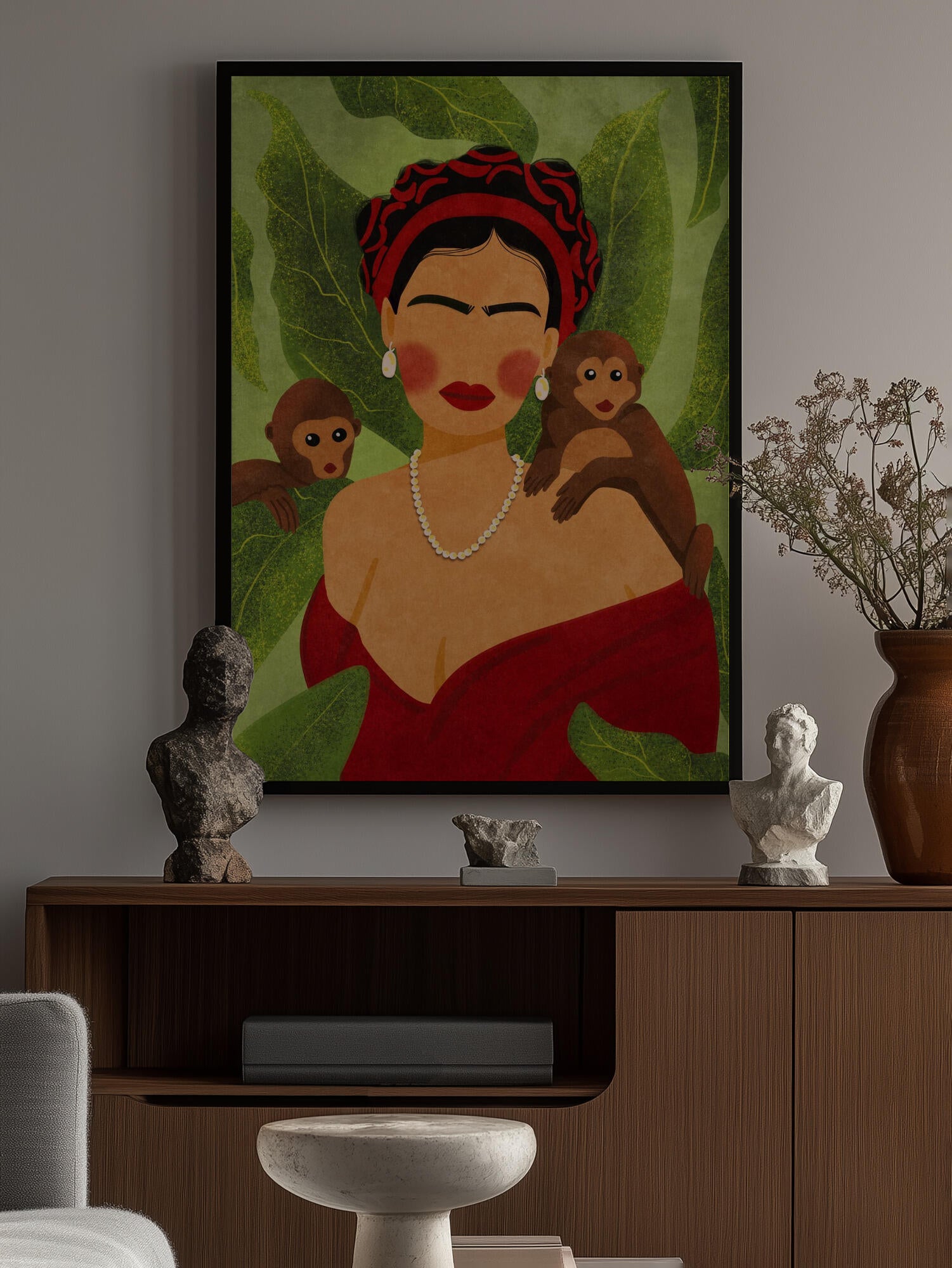 Frida and Monkeys