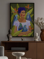 Frida and birds