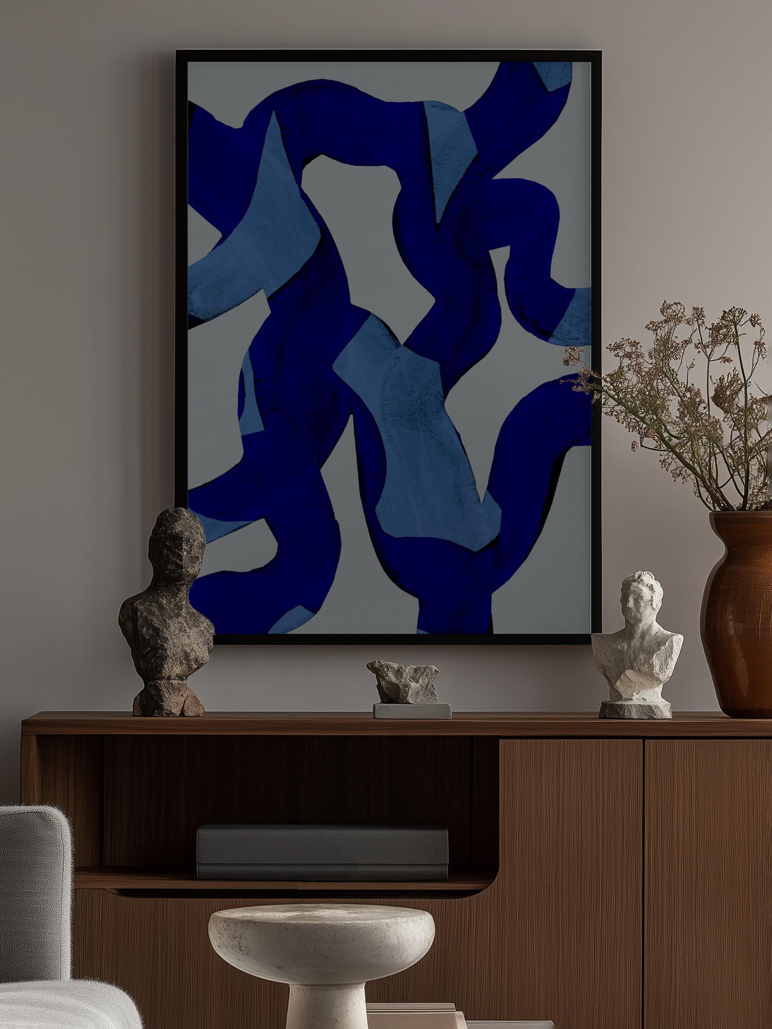 Abstract Brush Strokes 65X