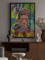 Frida and her parrots