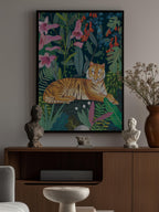 Tiger in the jungle