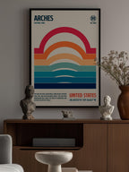 Arches National Park Travel Poster