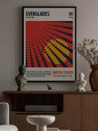 Evergldes National Park Travel Poster