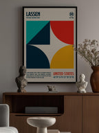 Lassen National Park Travel Poster