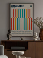 Niagara Falls National Park Travel Poster