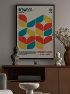 Redwood National Park Travel Poster