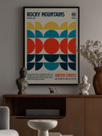 Rocky Mountains National Park Travel Poster