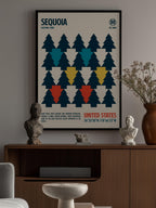 Sequoia National Park Travel Poster