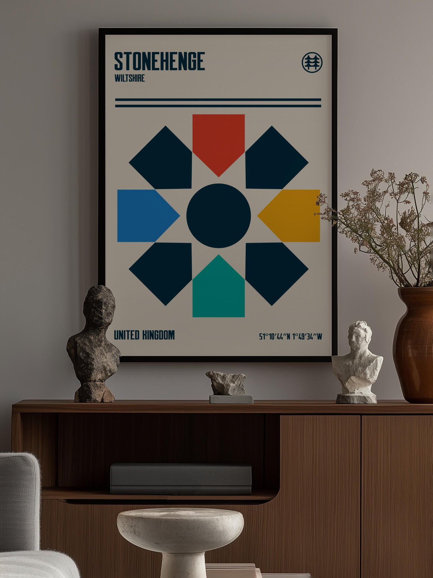 Stonehenge Travel Poster