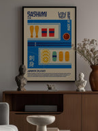 Sashimi Japanese Food Print