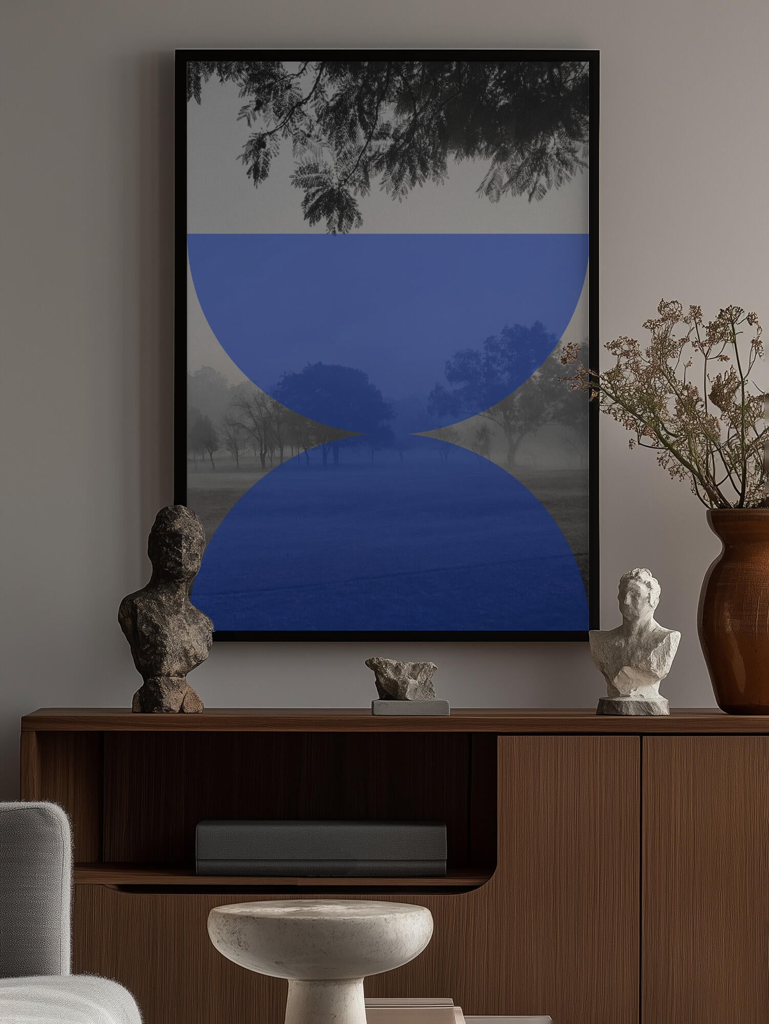 Misty Blue Horizon