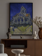 Vincent Van Gogh's the Church At Auvers (1890)