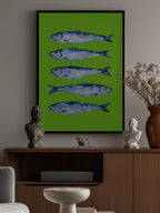 Sardines Lime Green