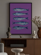 Sardines on Purple