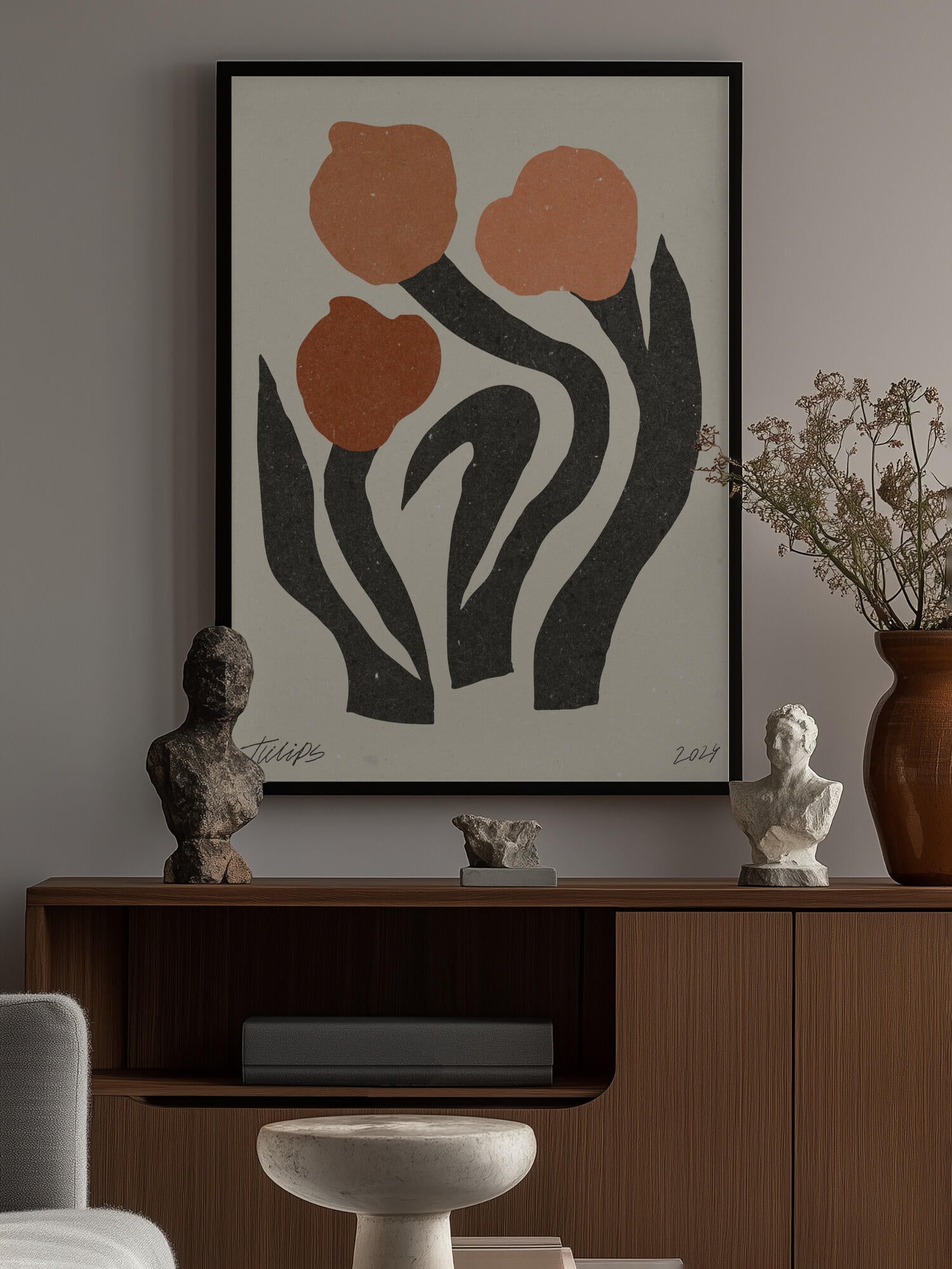 Modern Flower 02