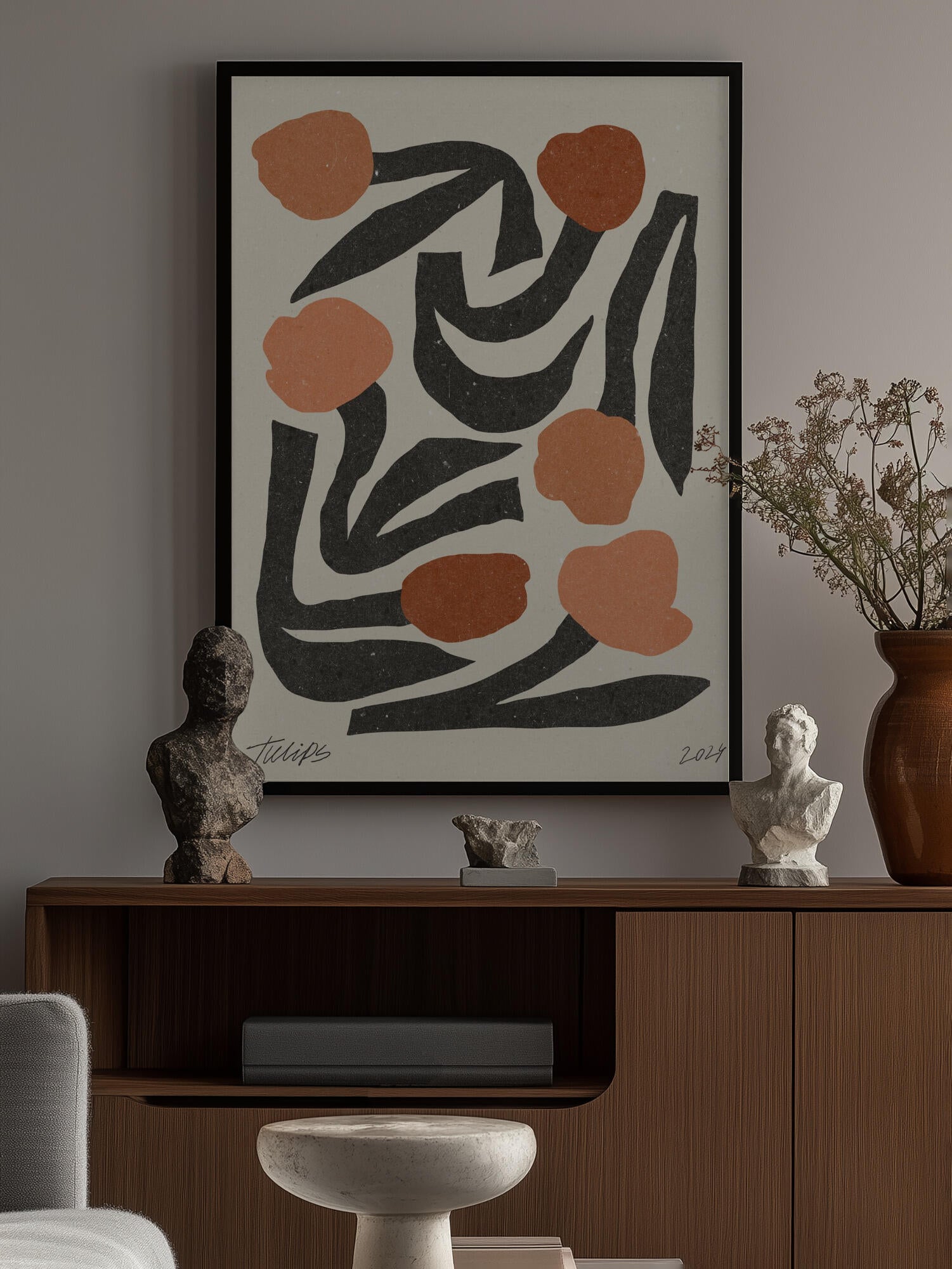 Modern Flower 03