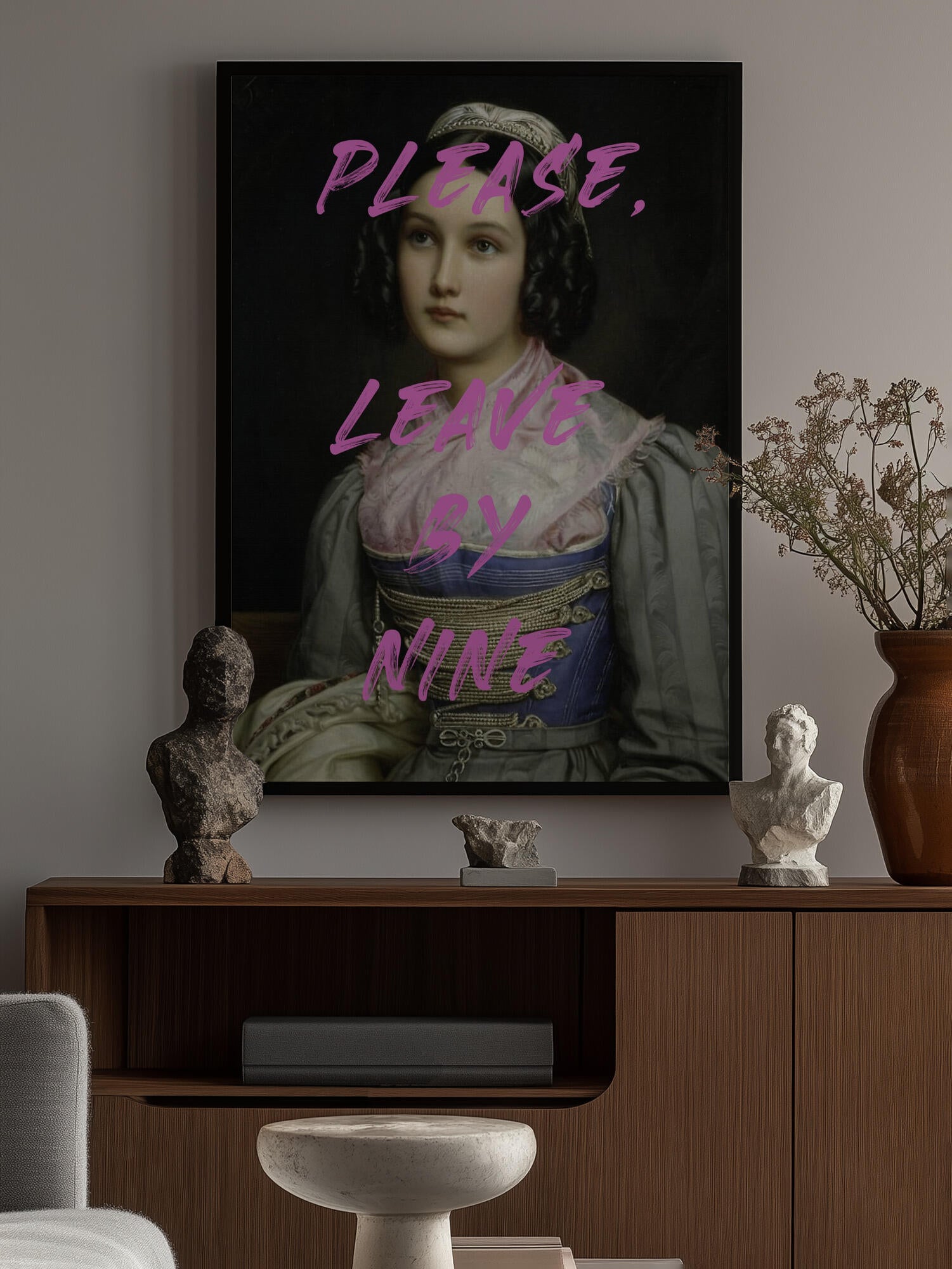 Please, Leave By Nine