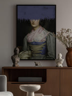 Portrait of Vintage Woman Collage