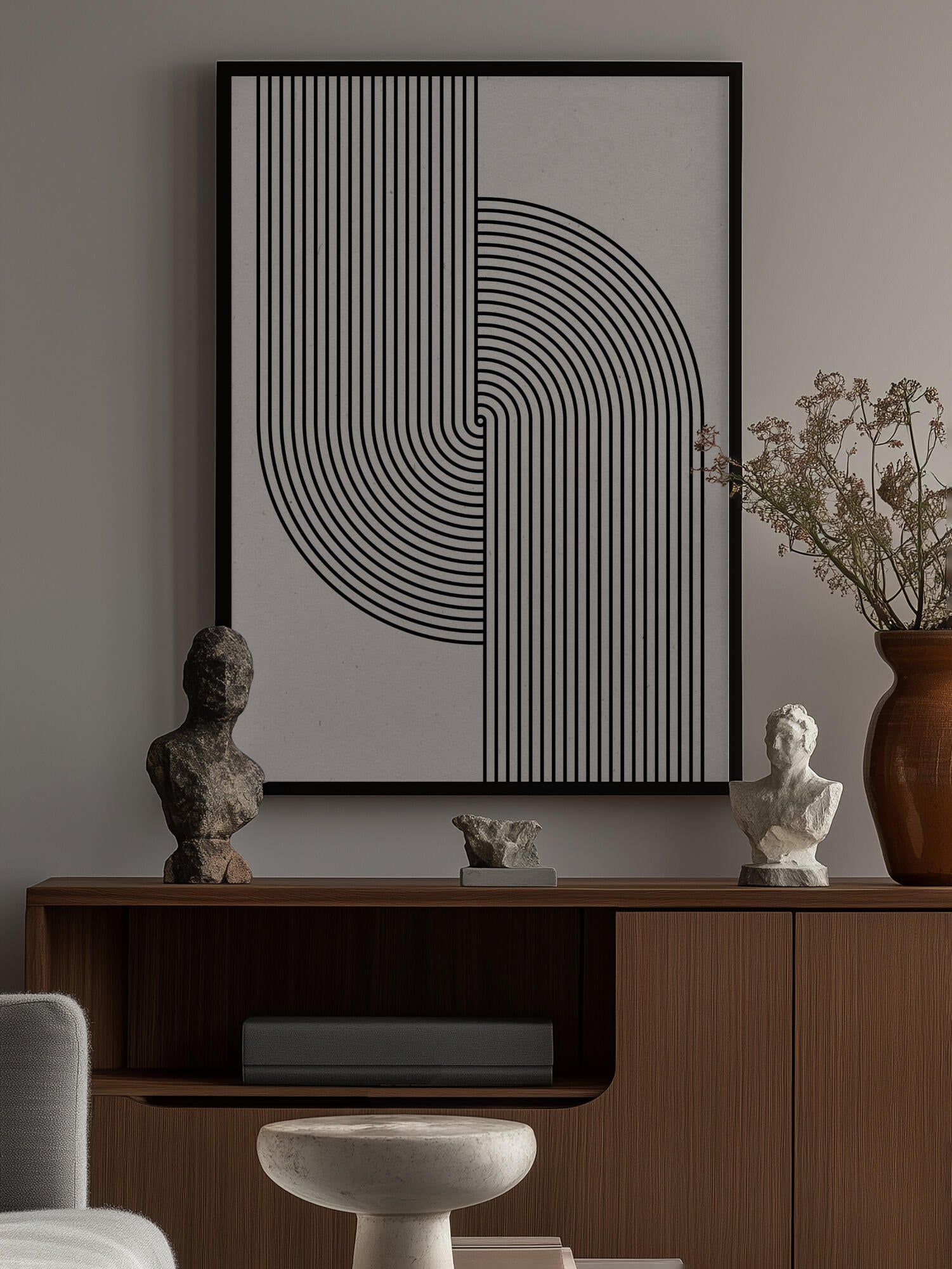 Curved Symmetry