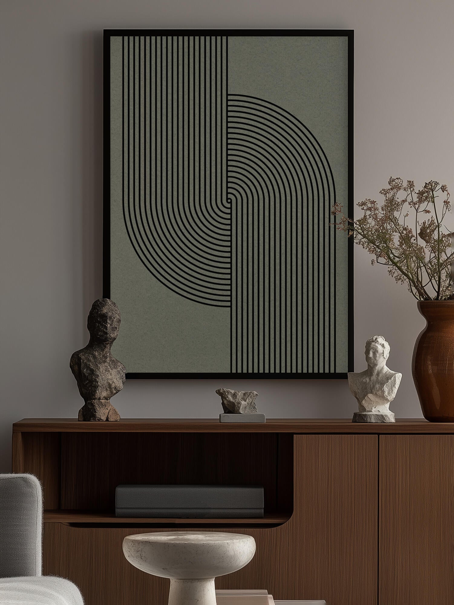 Curved Symmetry