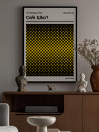 Cafe Wha Retro Poster