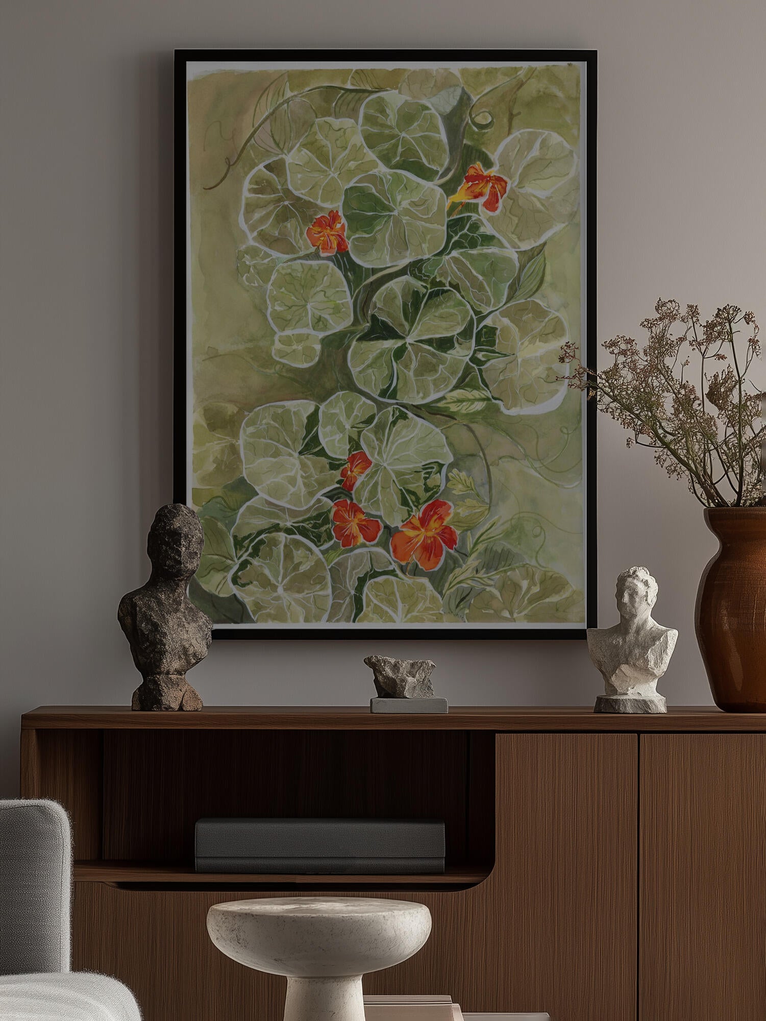 Nasturtium Tapestry