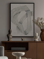 Abstract Grey Intersections 01