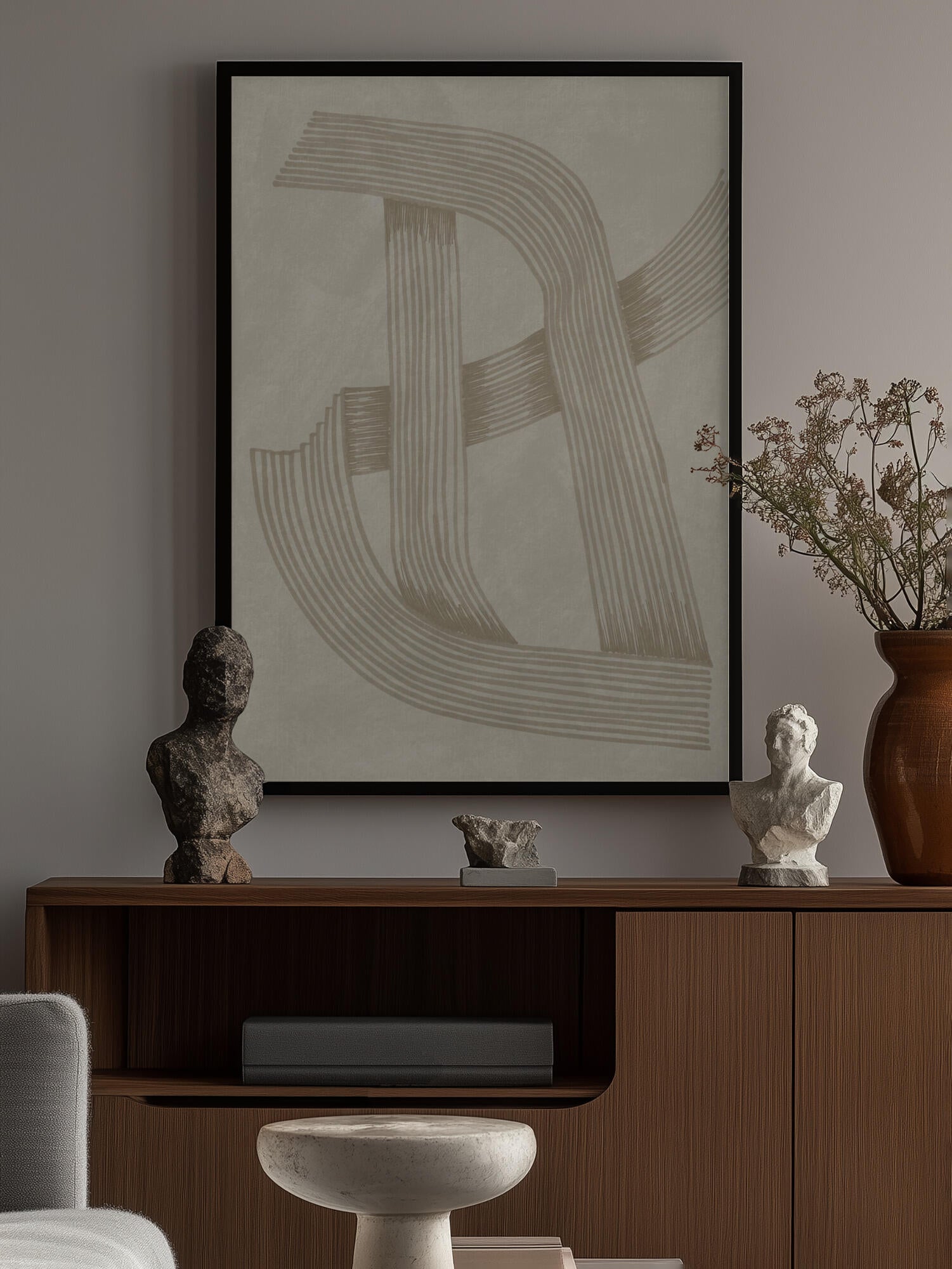 Abstract Sophisticated Line 02