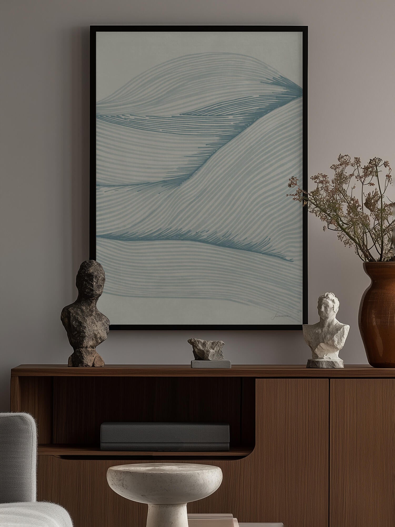 Ocean in lines 02